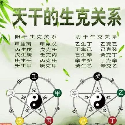 十天干的生克关系