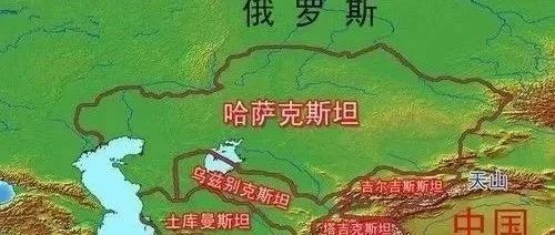 中亚斯坦国家的地理前身