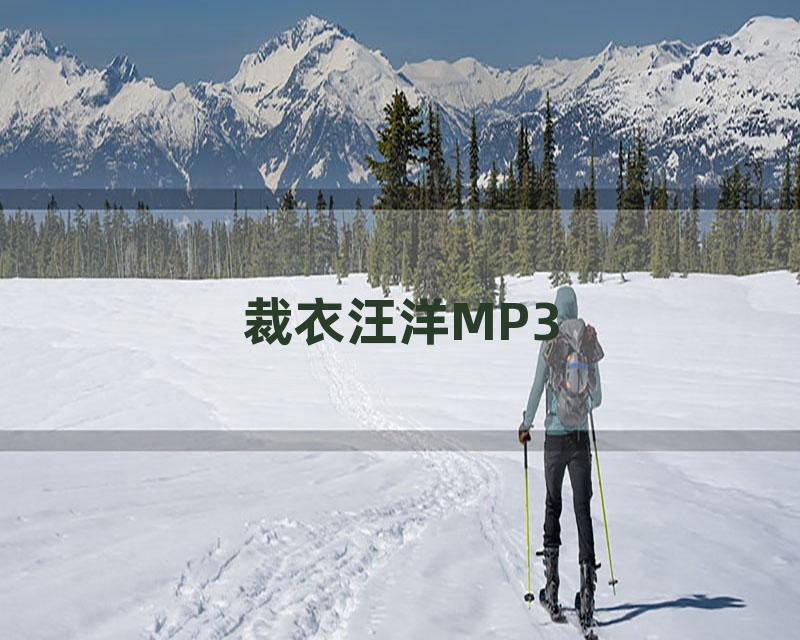 裁衣汪洋MP3