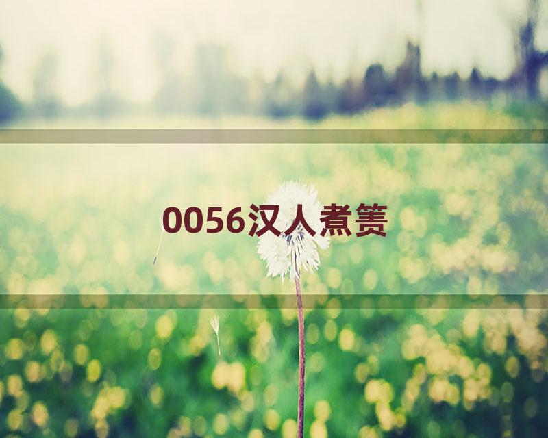 0056汉人煮箦