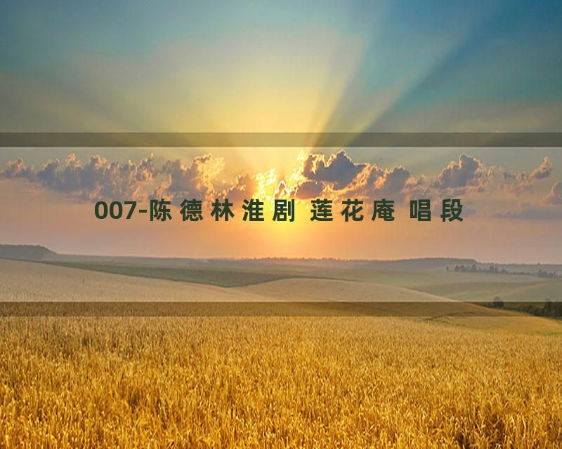 007-陈德林淮剧 莲花庵 唱段