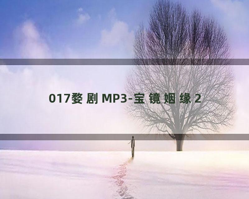 017婺剧MP3-宝镜姻缘2