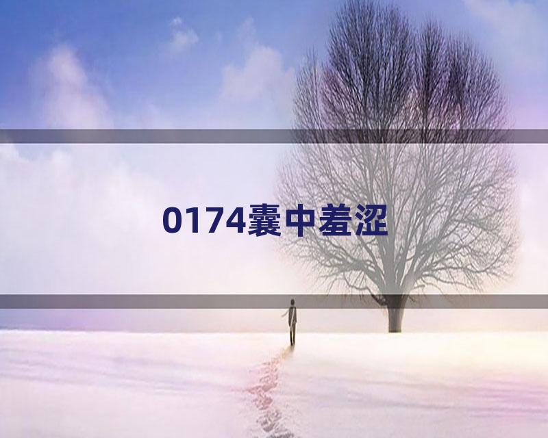 0174囊中羞涩