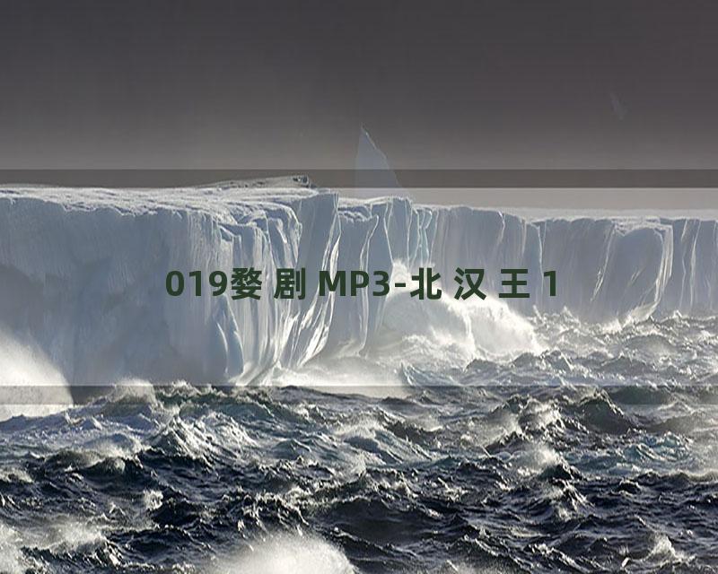 019婺剧MP3-北汉王1