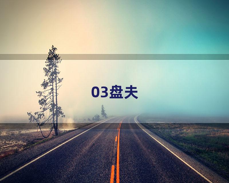 03盘夫