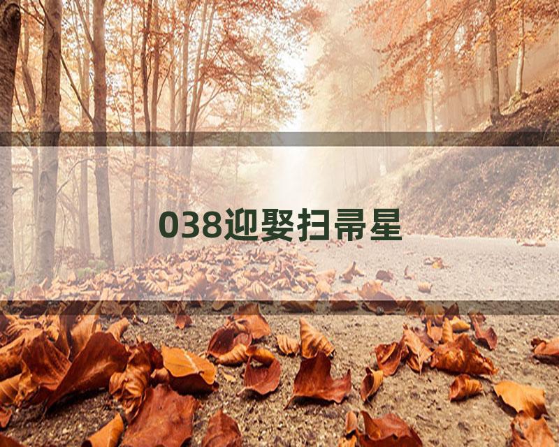 038迎娶扫帚星