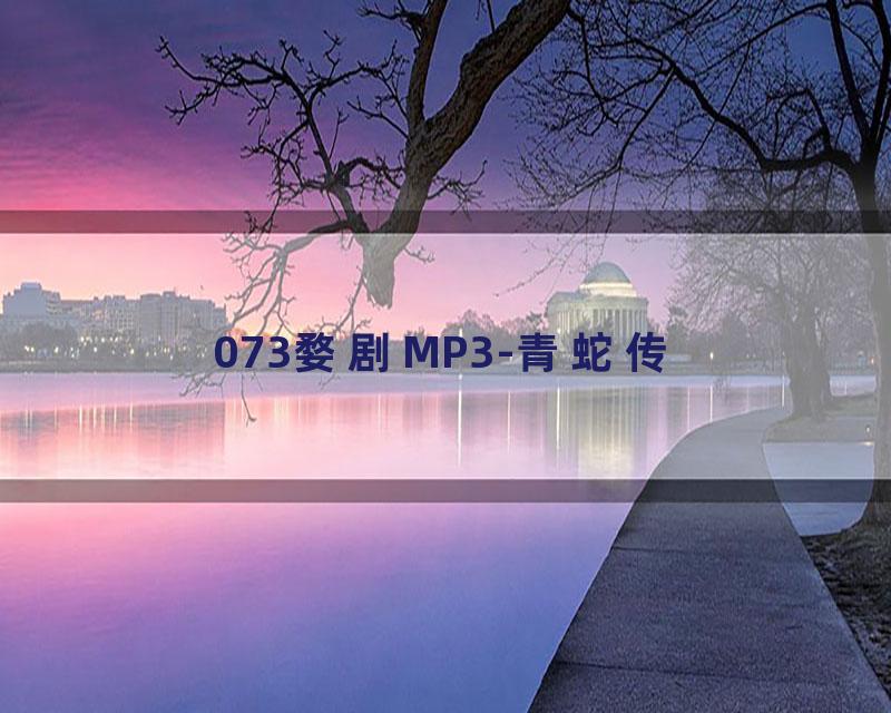 073婺剧MP3-青蛇传