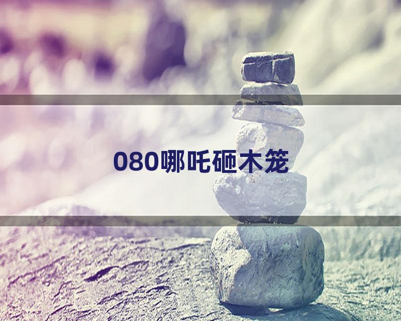 080哪吒砸木笼