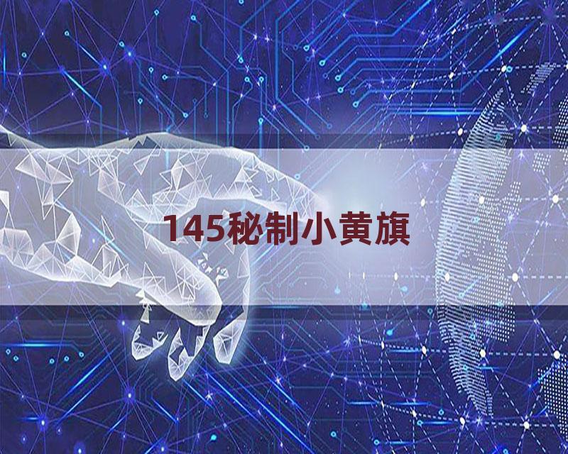 145秘制小黄旗