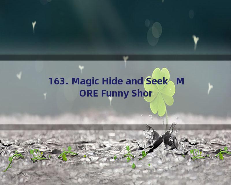 163. Magic Hide and Seek   MORE Funny Short Stories for Kids from Steve and Maggie  Wow English TV