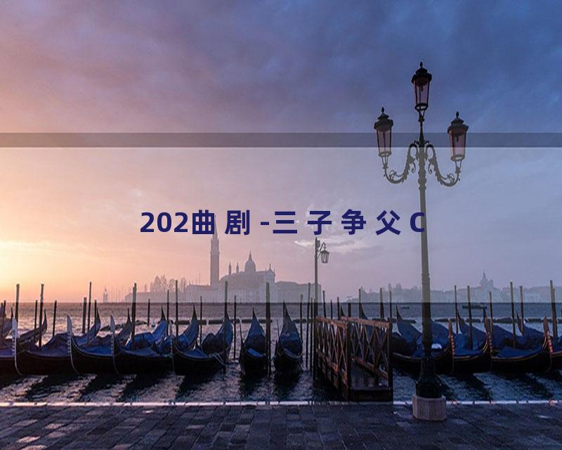 202曲剧-三子争父C