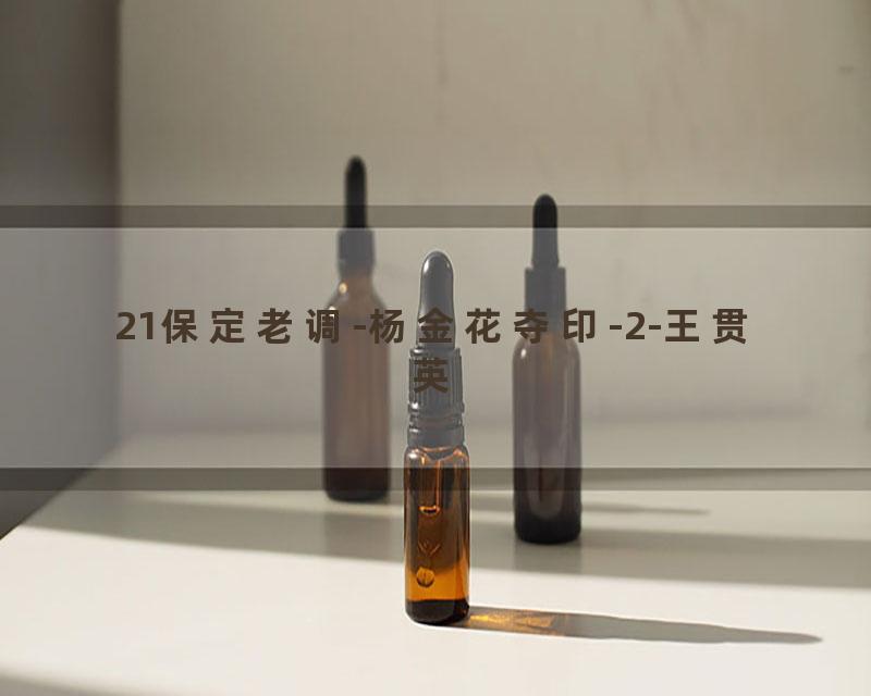 21保定老调-杨金花夺印-2-王贯英