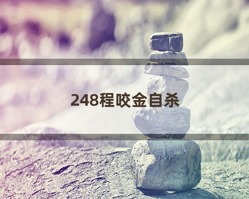 248程咬金自杀