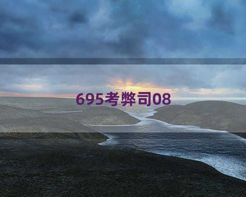 695考弊司08