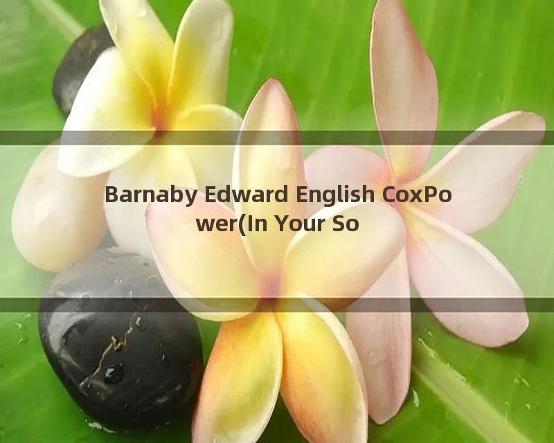 Barnaby Edward English CoxPower(In Your Soul)