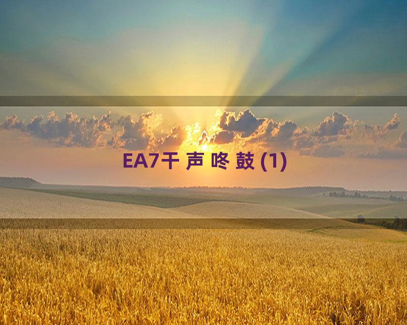 EA7干声咚鼓(1)