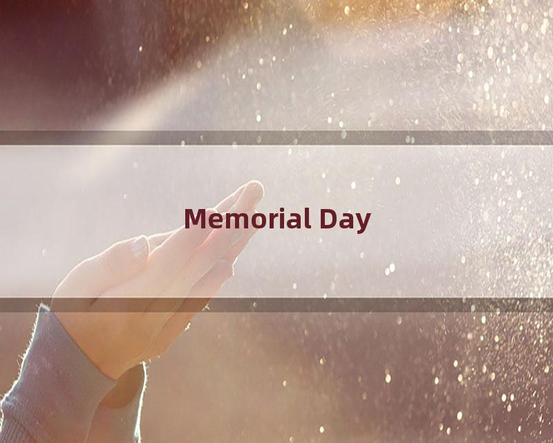 Memorial Day