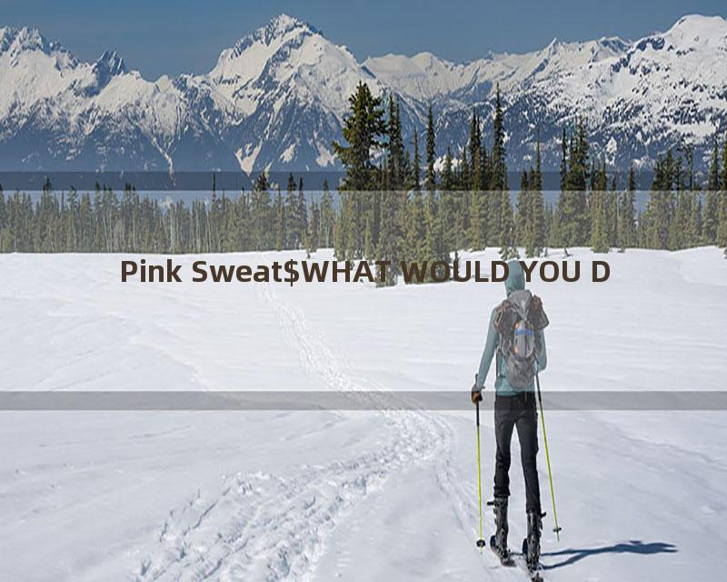 Pink Sweat$WHAT WOULD YOU D