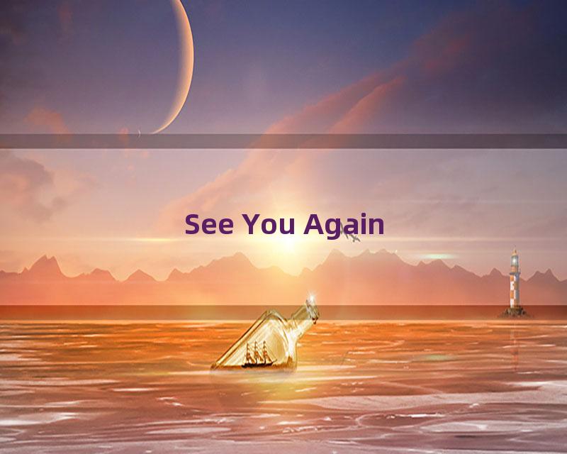 See You Again