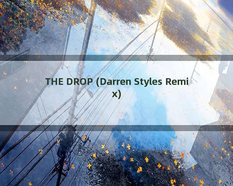 THE DROP (Darren Styles Remix)