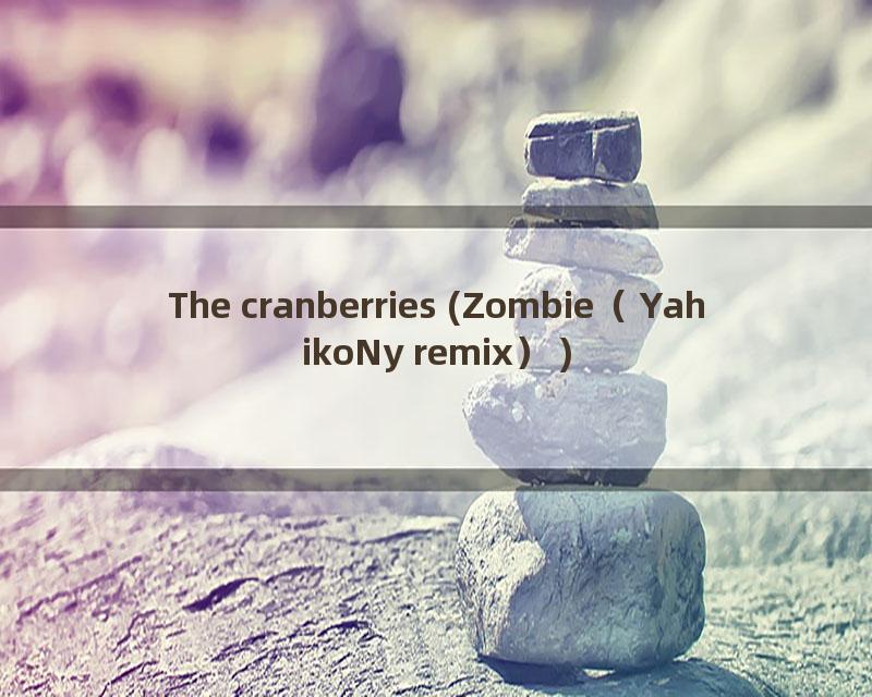 The cranberries (Zombie（YahikoNy remix）)